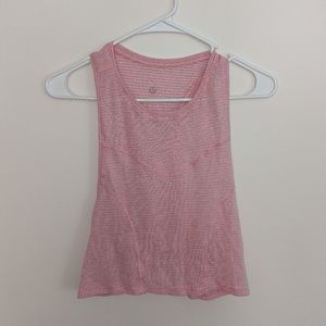 Lululemon Pink Muscle Crop